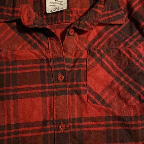 Helly Hansen flannel button up shirt, size S - Picture 4 of 5